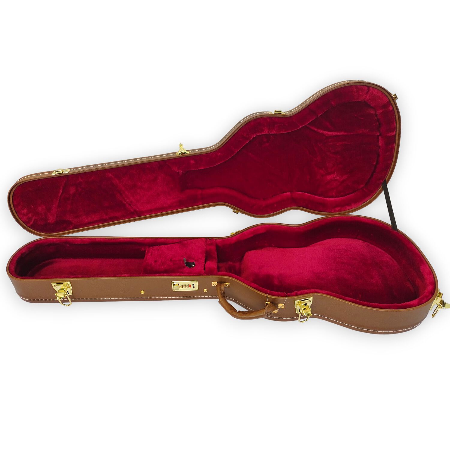 Case Music Bags Para Guitarra El&eacute;ctrica Les Paul Caf&eacute; Mub-11eg image number 4.0