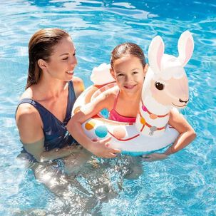 Flotador De Piscina Para Bebes Diseño Llama
