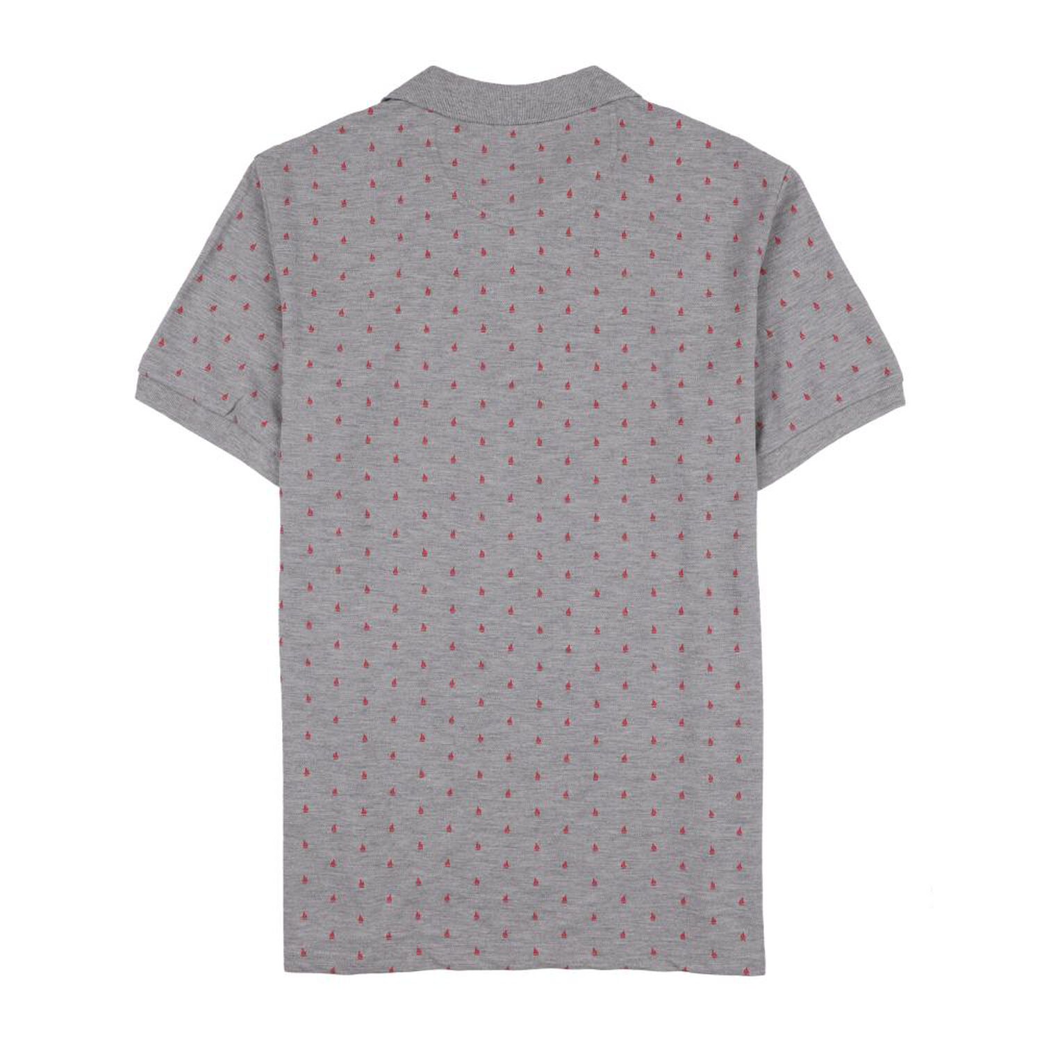 Polera Estampada Manga Corta Cuello Piqu&eacute; Hombre Herlad image number 1.0