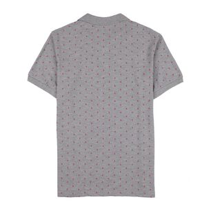 Polera Estampada Manga Corta Cuello Piqu&eacute; Hombre Herlad