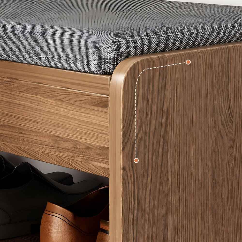 Zapatero Madera Con Asiento 2 Niveles 80x24x50 image number 4.0