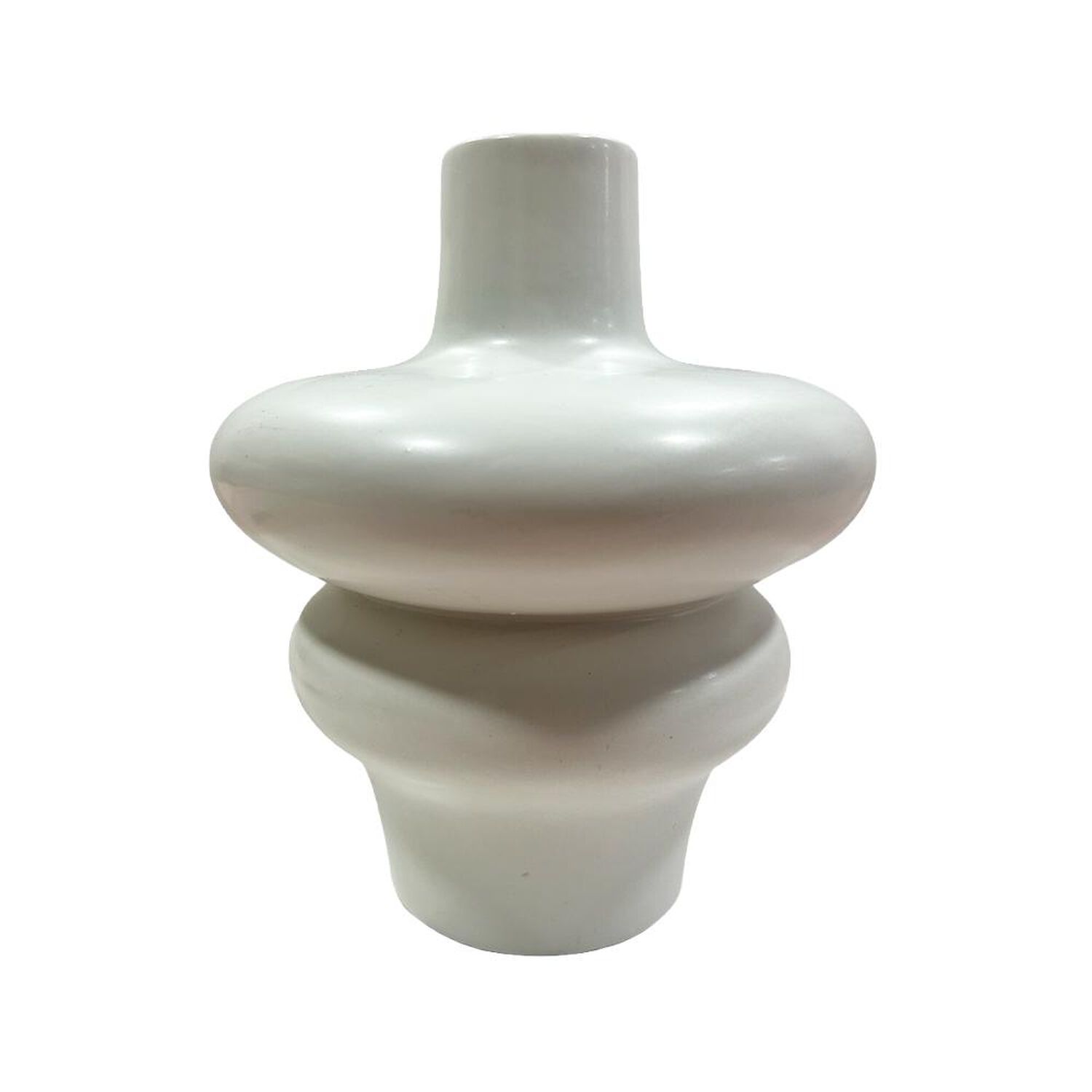 Florero Con Forma Blanco Az Home / 22 Cm image number 0.0