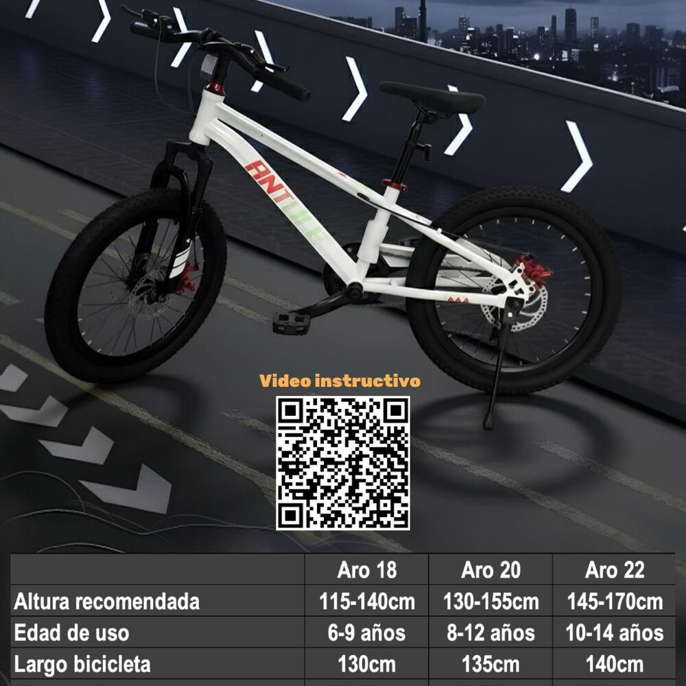 Bicicleta Infantil 10-14 Años Aro 22 Nexa Lubabycas image number 4.0