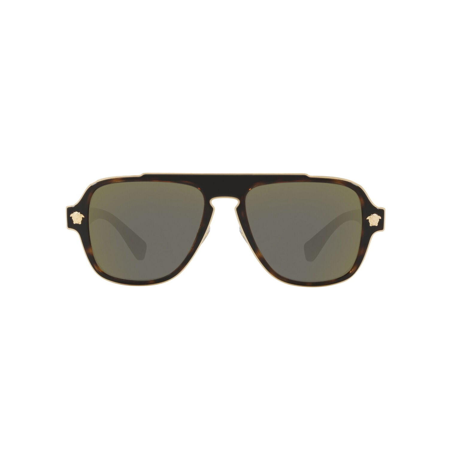 Lentes De Sol Gris Espejado Versace image number 1.0