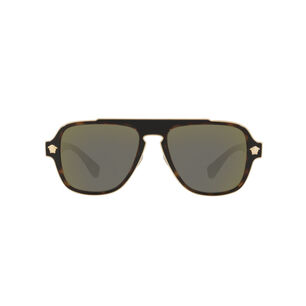 Lentes De Sol Gris Espejado Versace