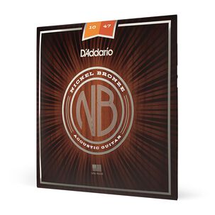 Set Cuerdas Guitarra Ac&uacute;stica 10-47 Nb1047 Daddario