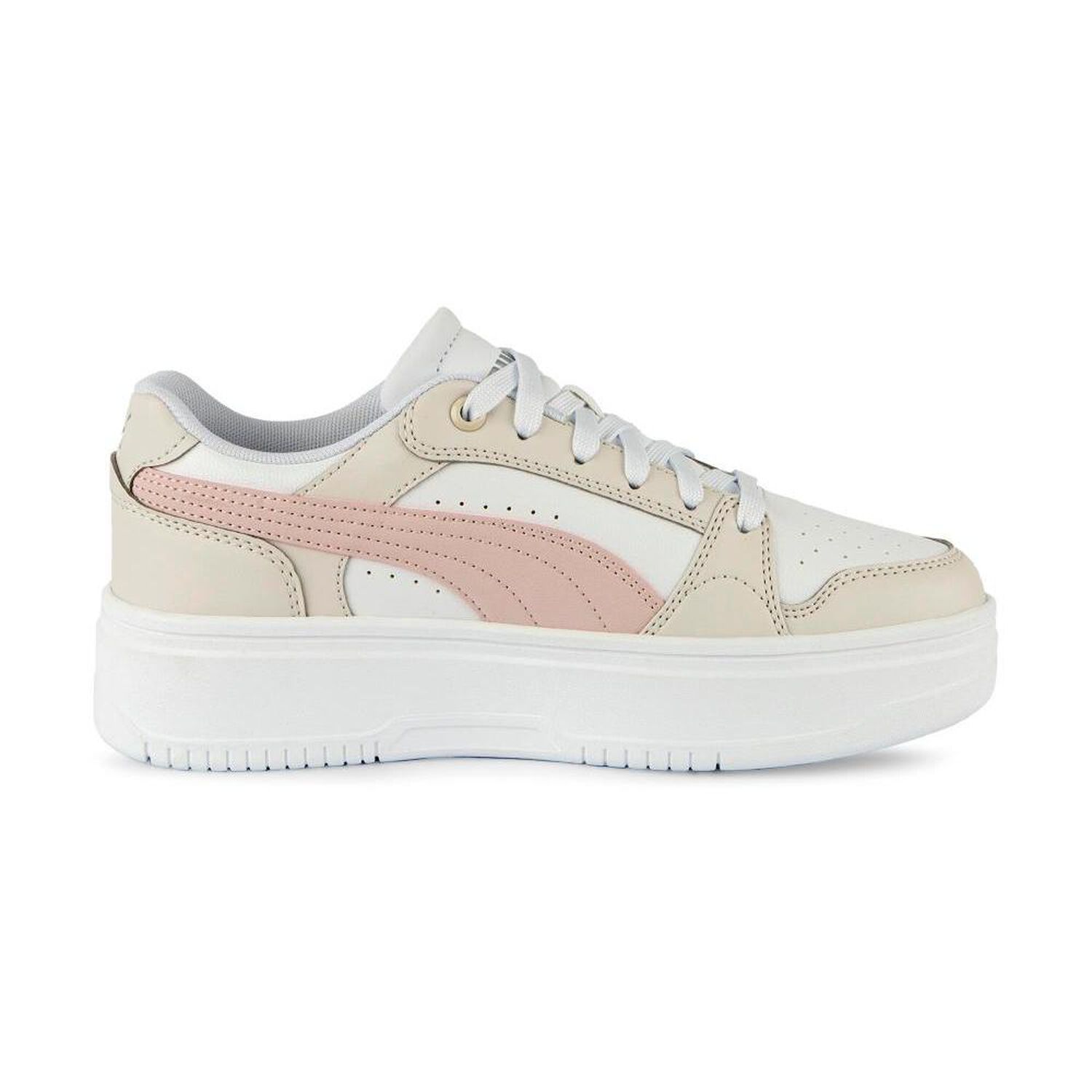 Zapato Casual Mujer Puma Rebound Beige image number 2.0