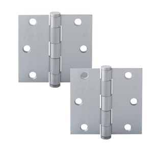 Pack 2 Bisagras Acero Odis 3&rdquo;&times;3&rdquo;&times;2,0mm - Plata