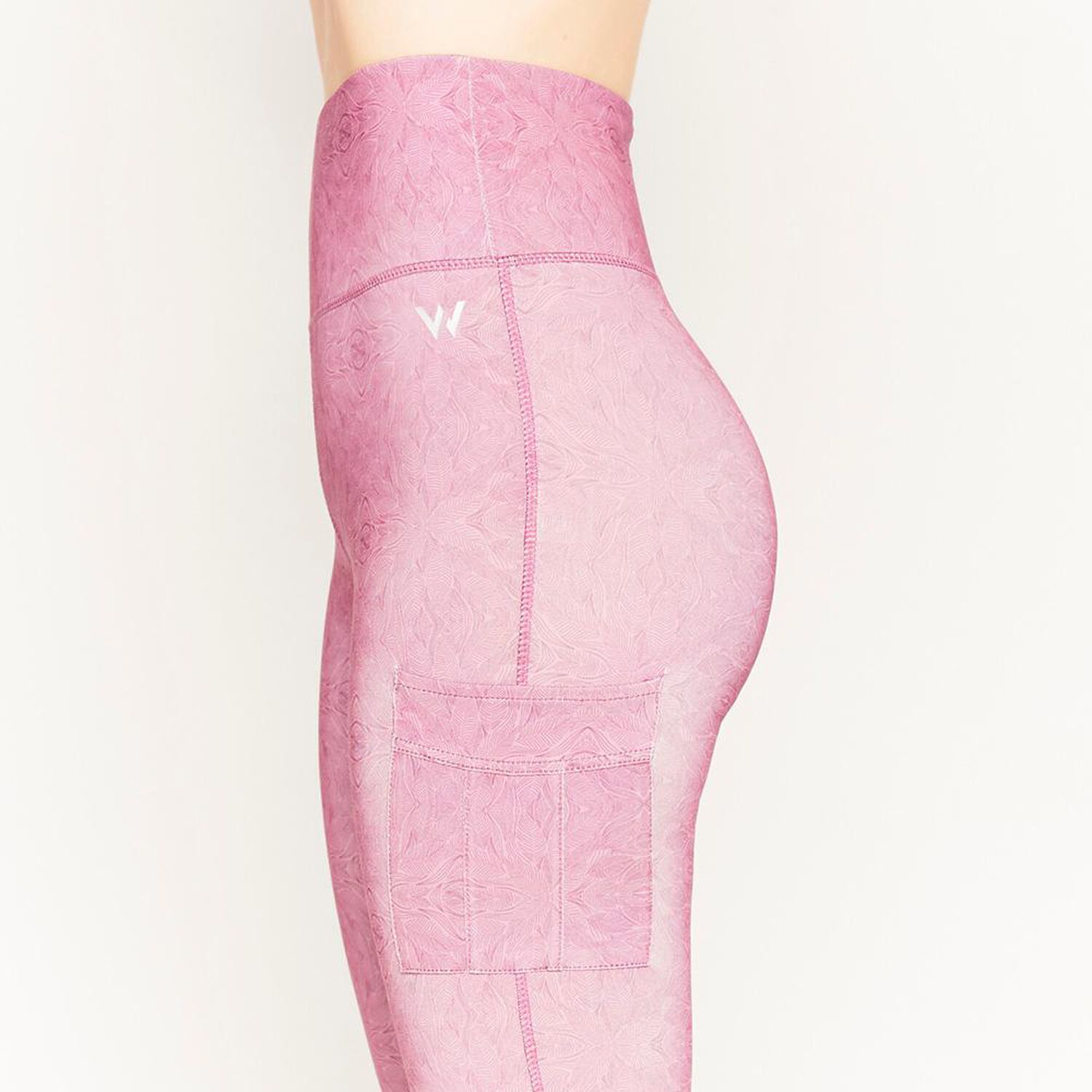 Calza Deportiva Tiro Alto Skinny Mujer Wetland image number 4.0