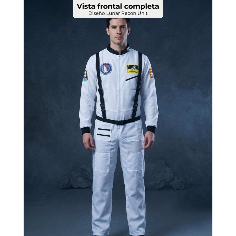 Disfraz Astronauta Cosplay Juego Rol Traje Espacial Ni&ntilde;os image number 20.0