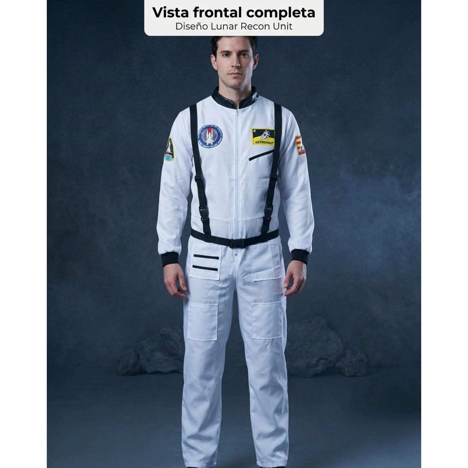 Disfraz Astronauta Cosplay Juego Rol Traje Espacial Ni&ntilde;os image number 20.0