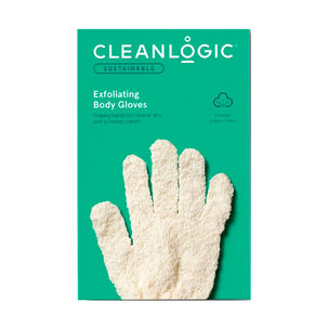 Cleanlogic - Guantes De Baño Exfoliantes Para Todo El Cuerpo Eco-sustentables.