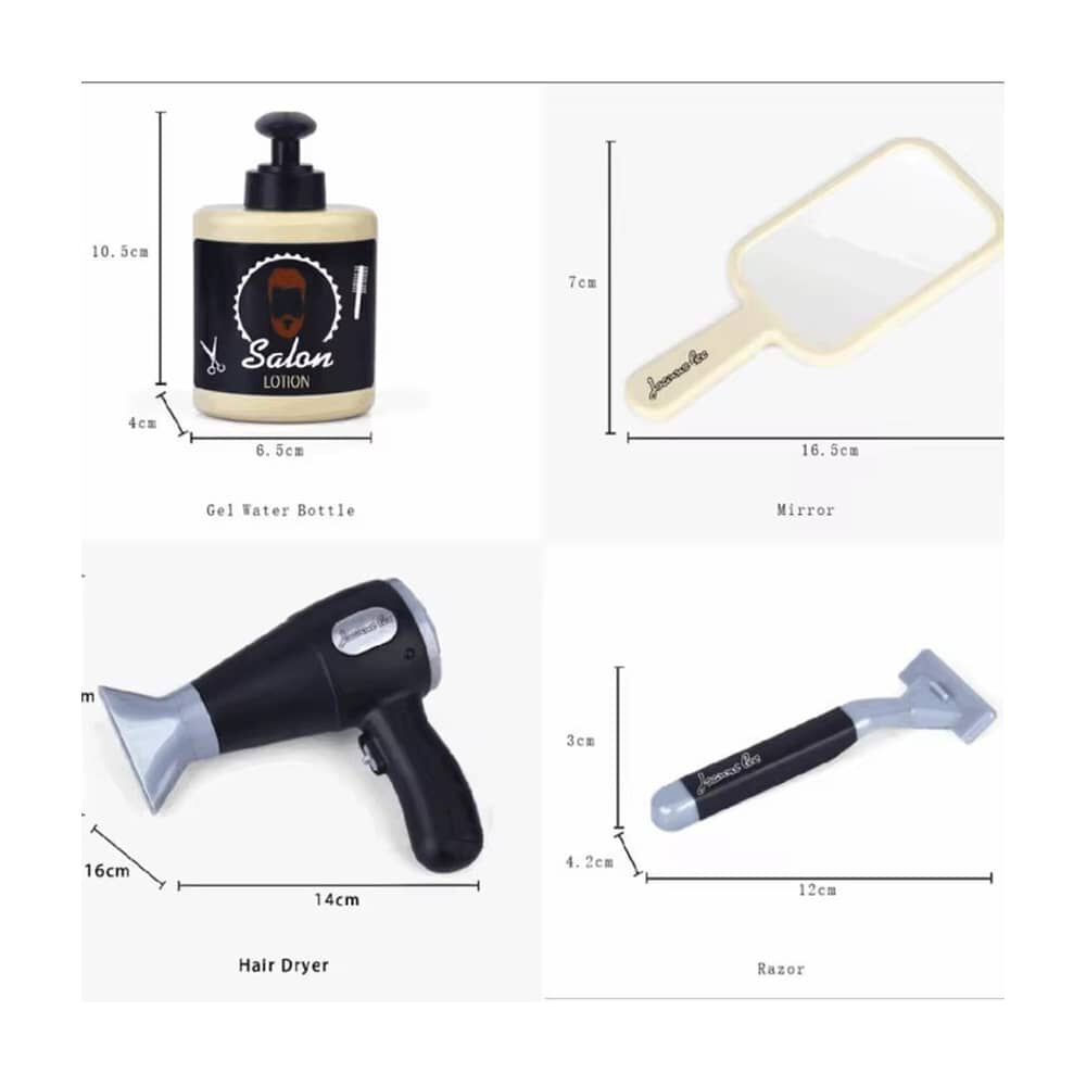 Juguete Set Barberia Barbero Completo image number 1.0