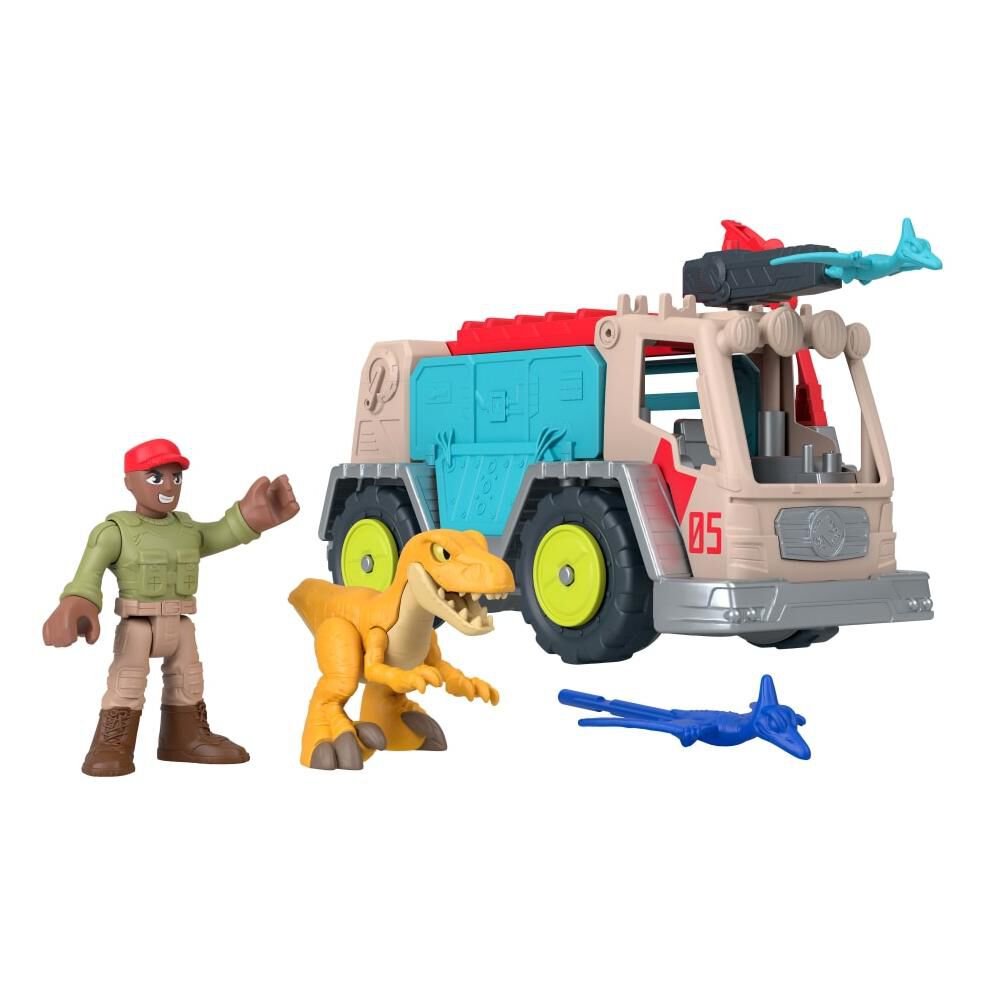 Set Imaginext Dino Raptor Rescue Tracker image number 9.0