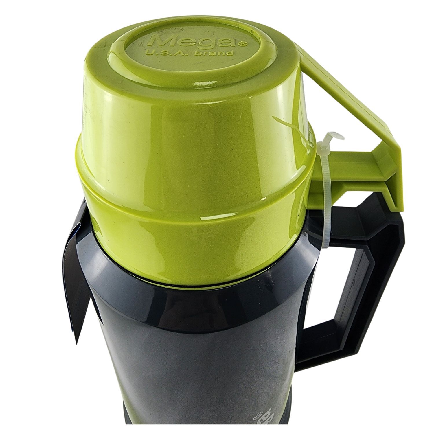 Termo Mega 1.9l New Megatemp Bebidas Calientes Frias Con Tazas Verde image number 5.0