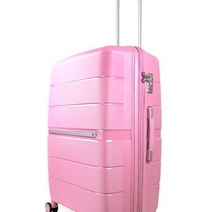 Maleta Mediana Xpos Rosada + Morral De Regalo Swiss Bag