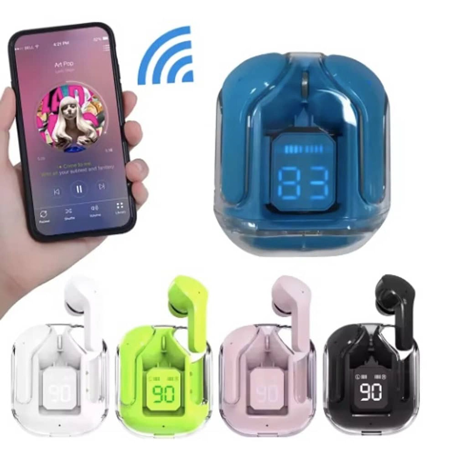 Aud&iacute;fonos Inalambrico Tactil In-ear Bluetooth 5.3 Pods image number 2.0