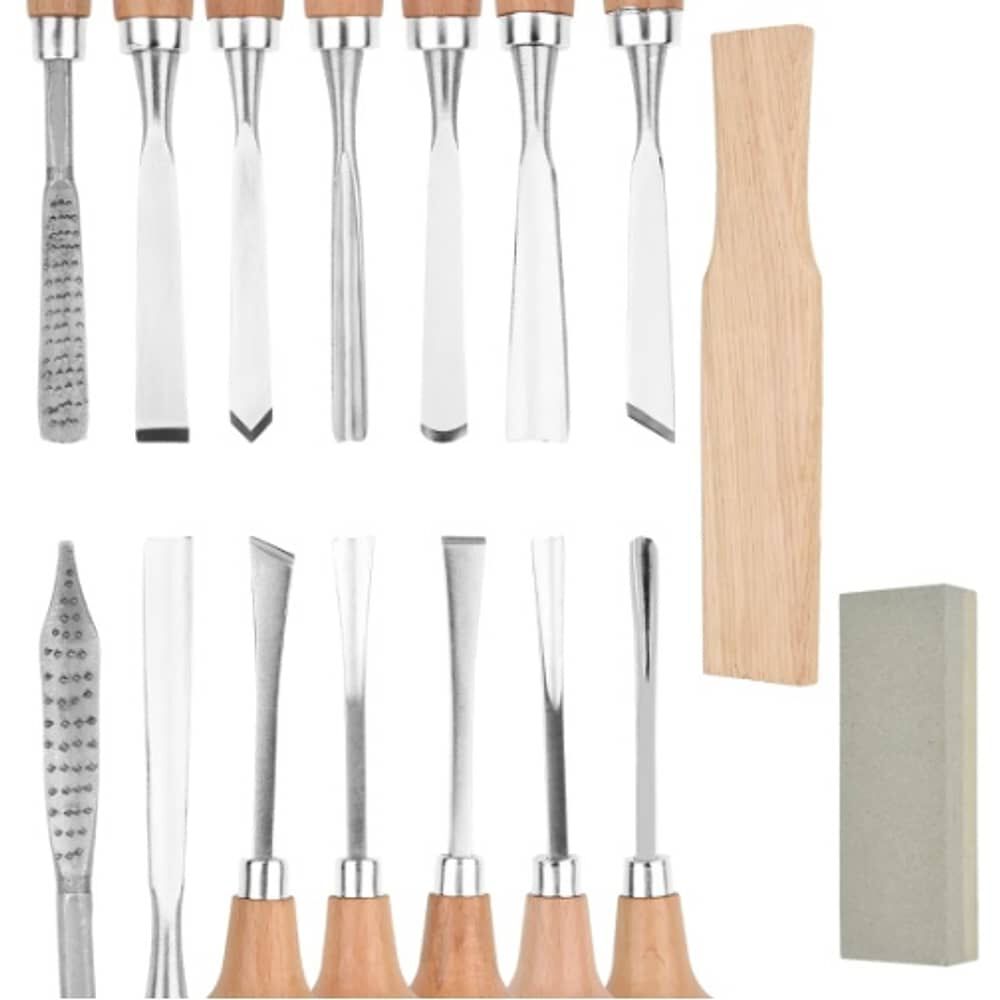 Juego De Cinceles Para Tallar Madera 16 Piezas Carpinter&iacute;a image number 4.0