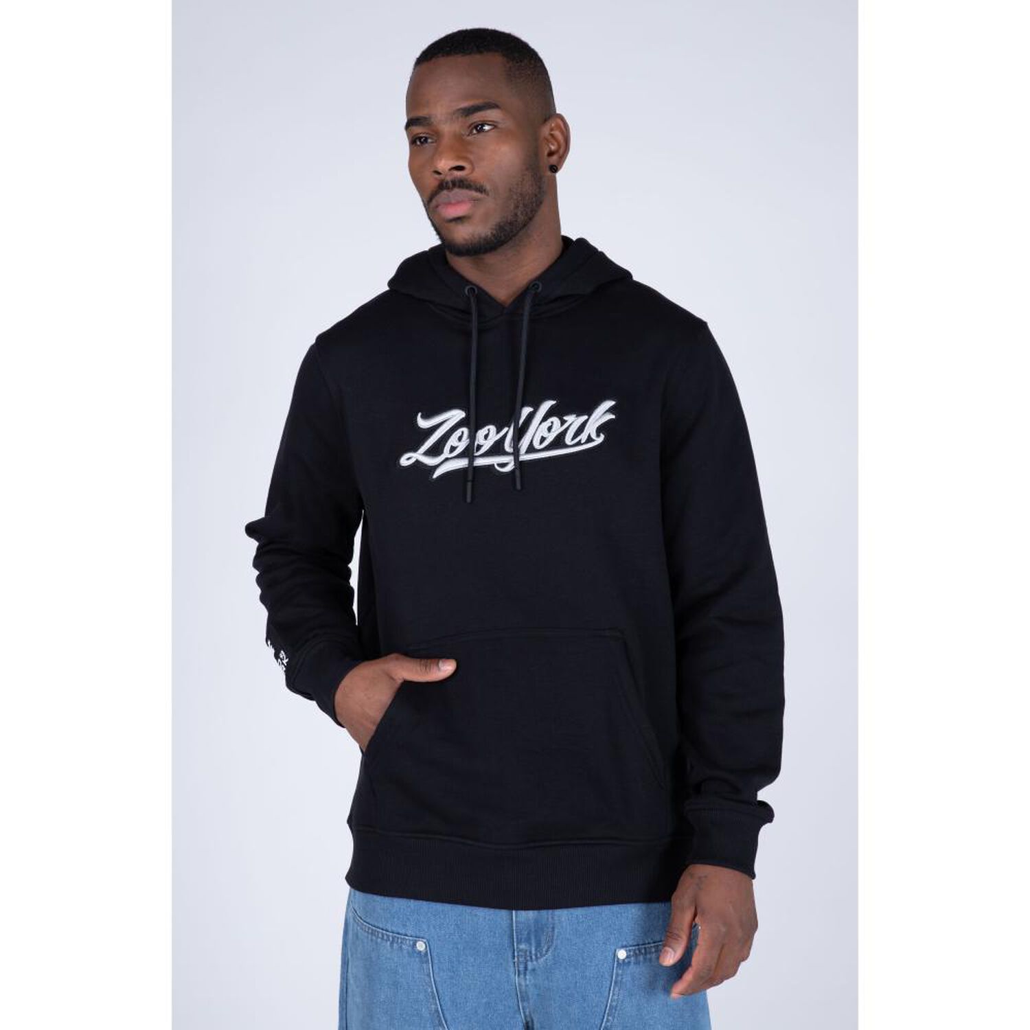 Poleron Hood Simple Con Capucha Hombre Zoo York image number 0.0