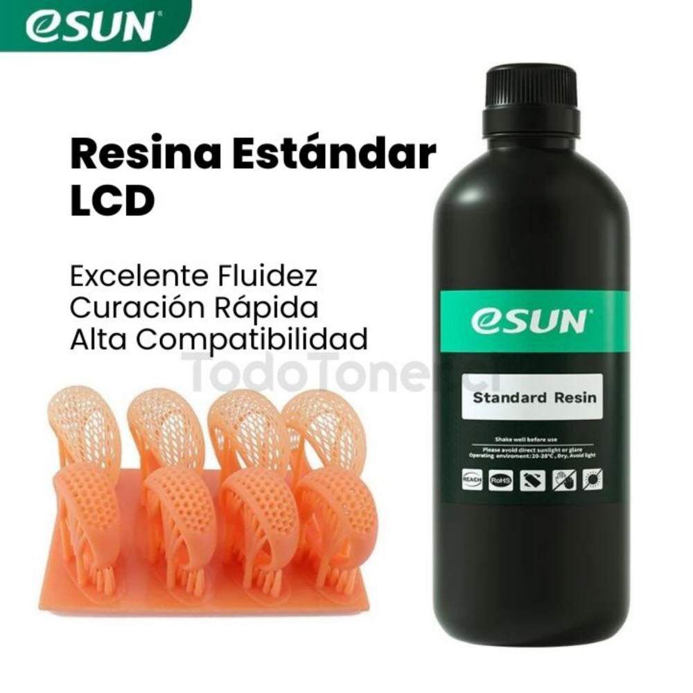 Resina Blanca Para Impresoras 3d 500g Esun image number 3.0