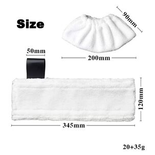 Kit X4 Pa&ntilde;os Para Karcher Para Easyfix Sc2 Sc3 Sc4 Sc5