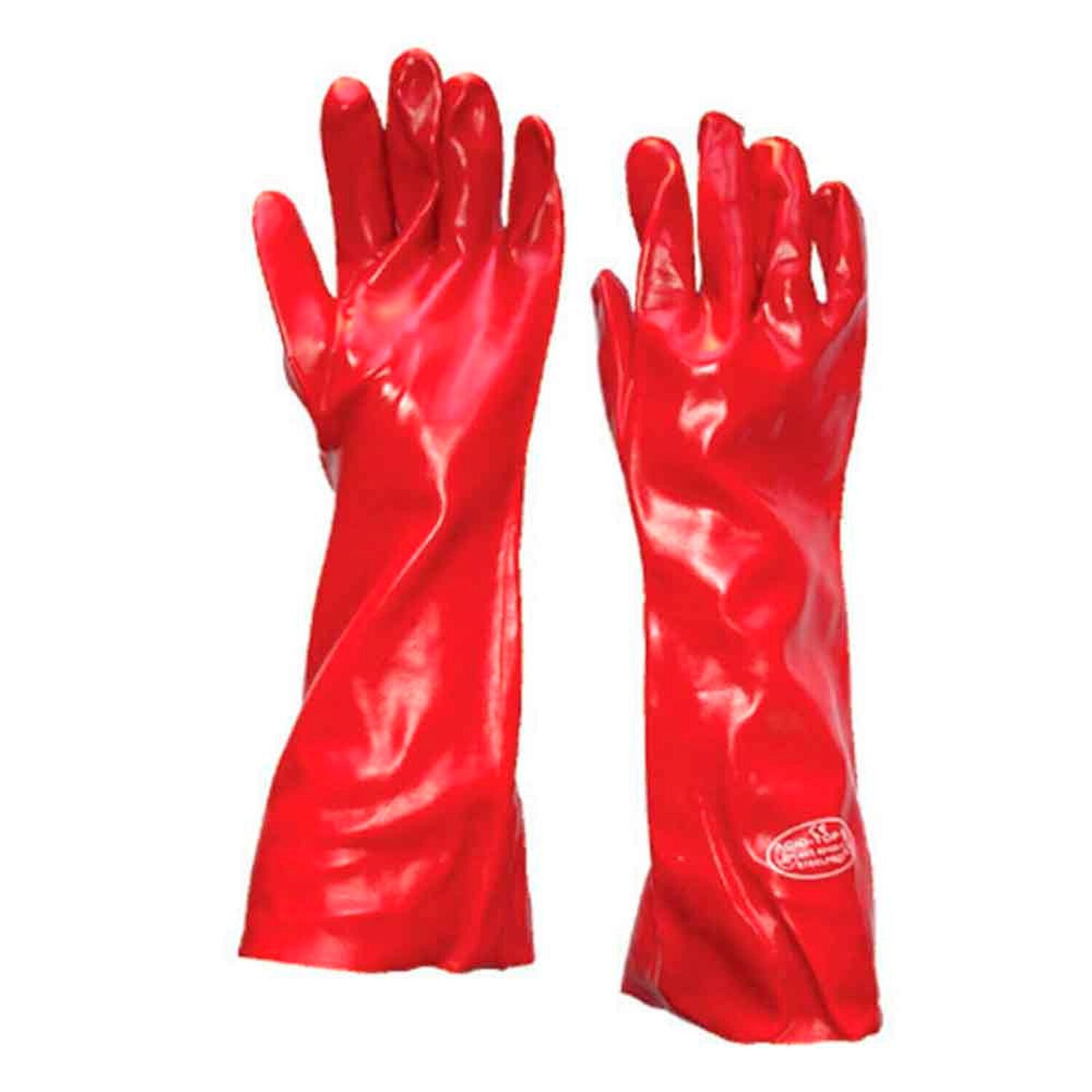 Guante Pvc 18-45 Cm Rojo image number 0.0