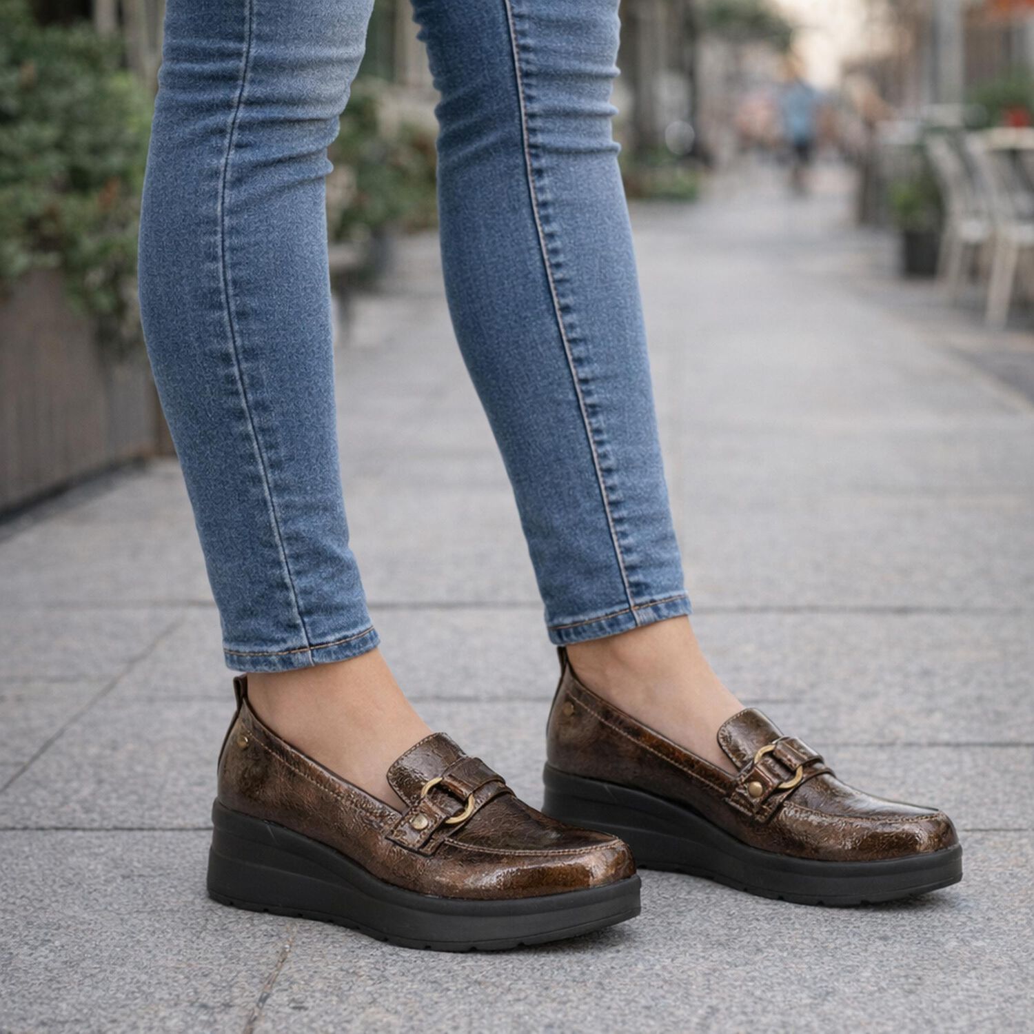 Mocasin Miral Caf&eacute; Passer image number 4.0