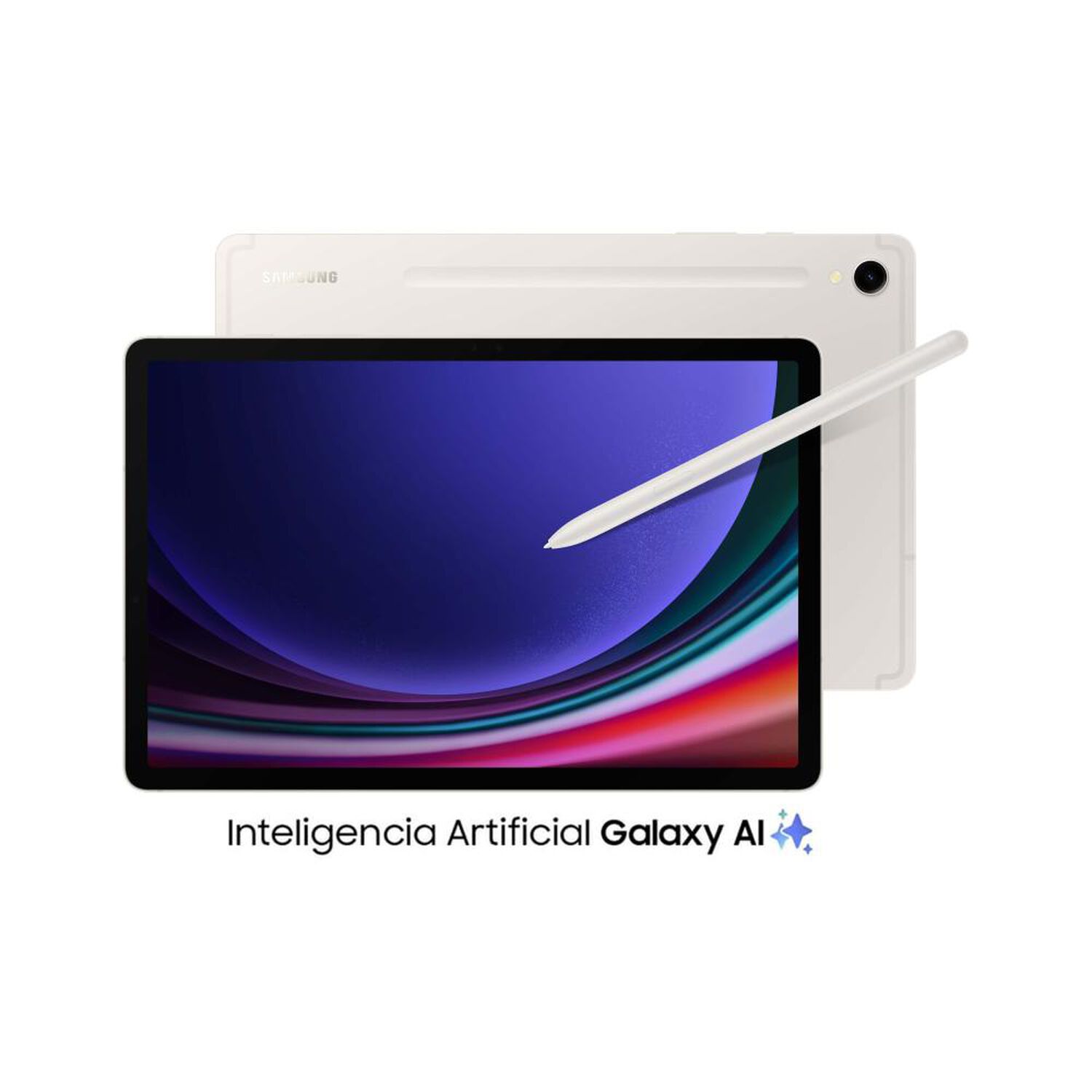Tablet 11" Samsung Galaxy Tab S9 / 8 GB RAM / 128GB / Beige +  S Pen image number 0.0