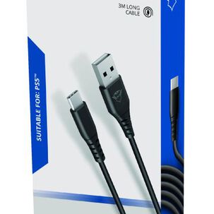 Cable De Datos Trust Type-c 3m Para Ps5 / Smartphone / Android Auto