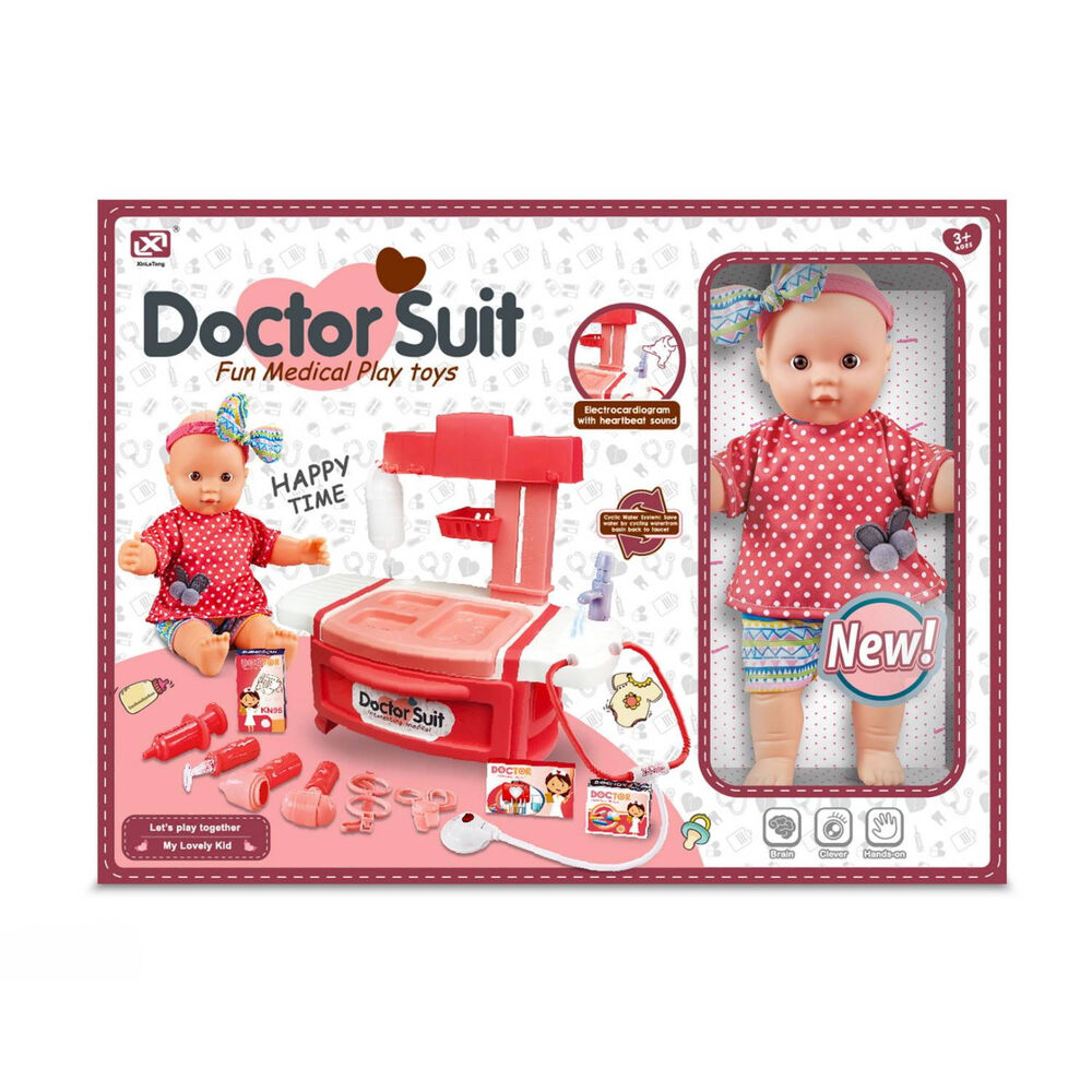 Set Completo Doctora Dentista Con Accesorios Y Muñeca image number 4.0