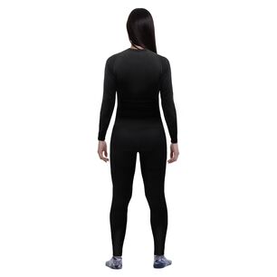 Conjunto Primera Capa Hw Patagonia Spandex Negro Mujer
