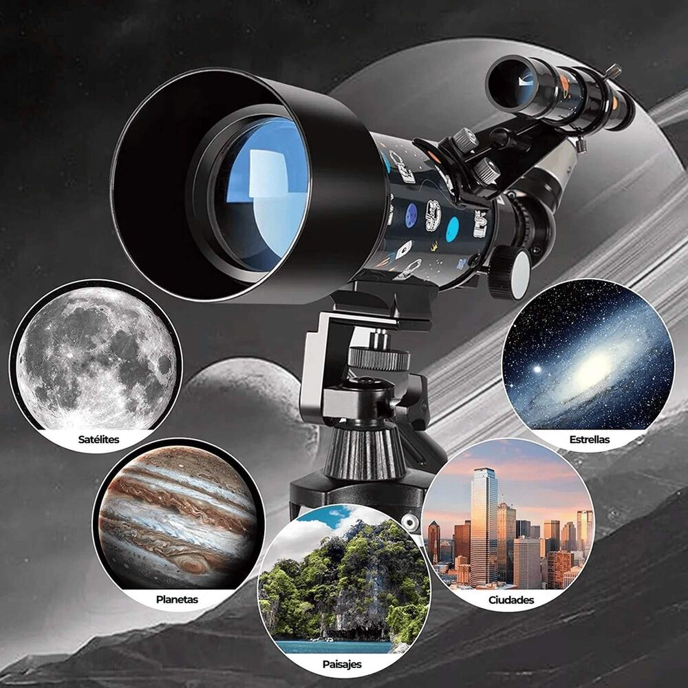 Telescopio Astron&oacute;mico 30070m Con Dise&ntilde;o Espacial image number 7.0