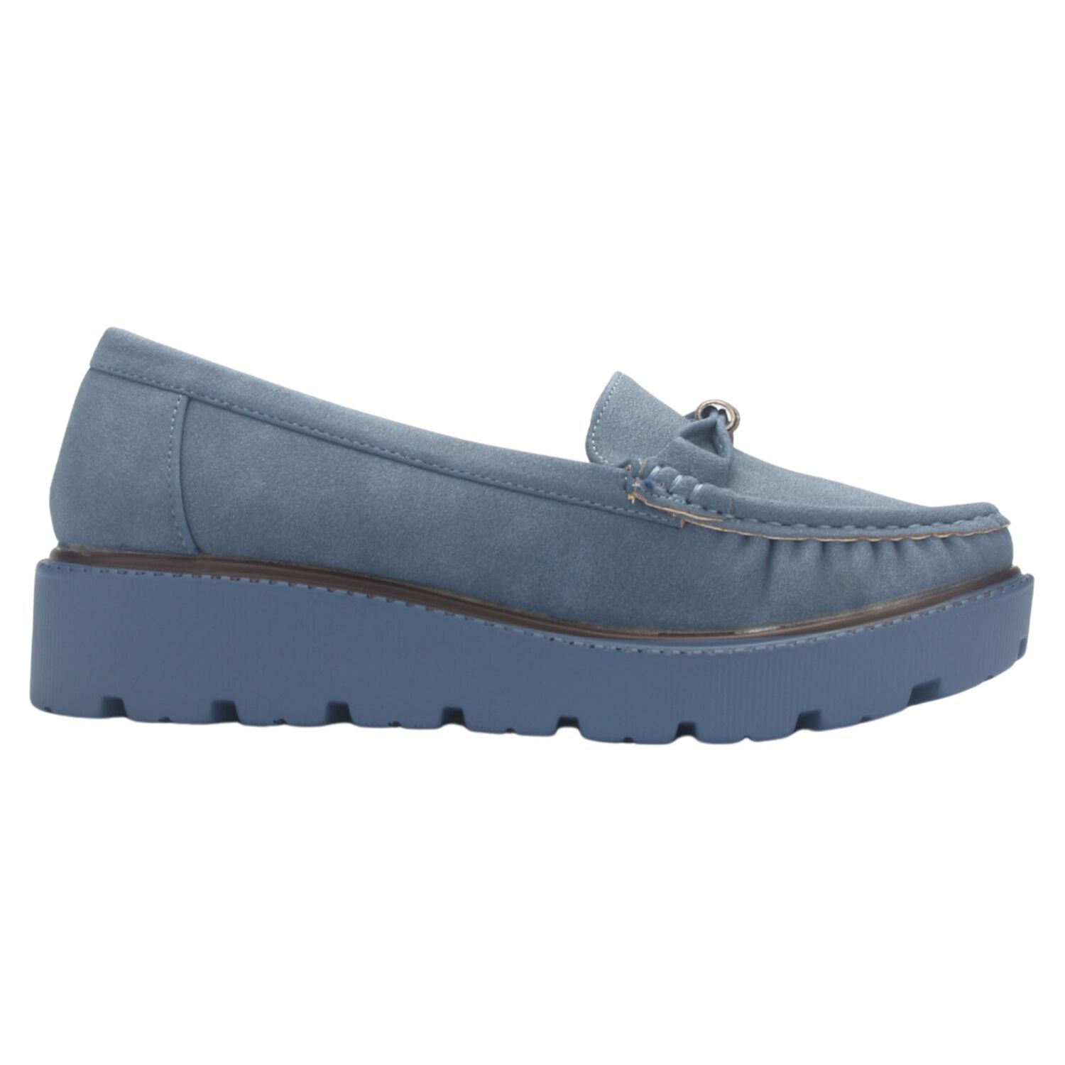 Mocasin Mujer Chalada Gran-22 Azul Casual image number 0.0