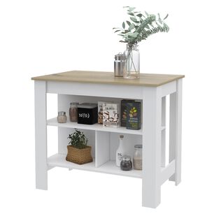 Isla De Cocina 103x70x90 Cm Fm-009
