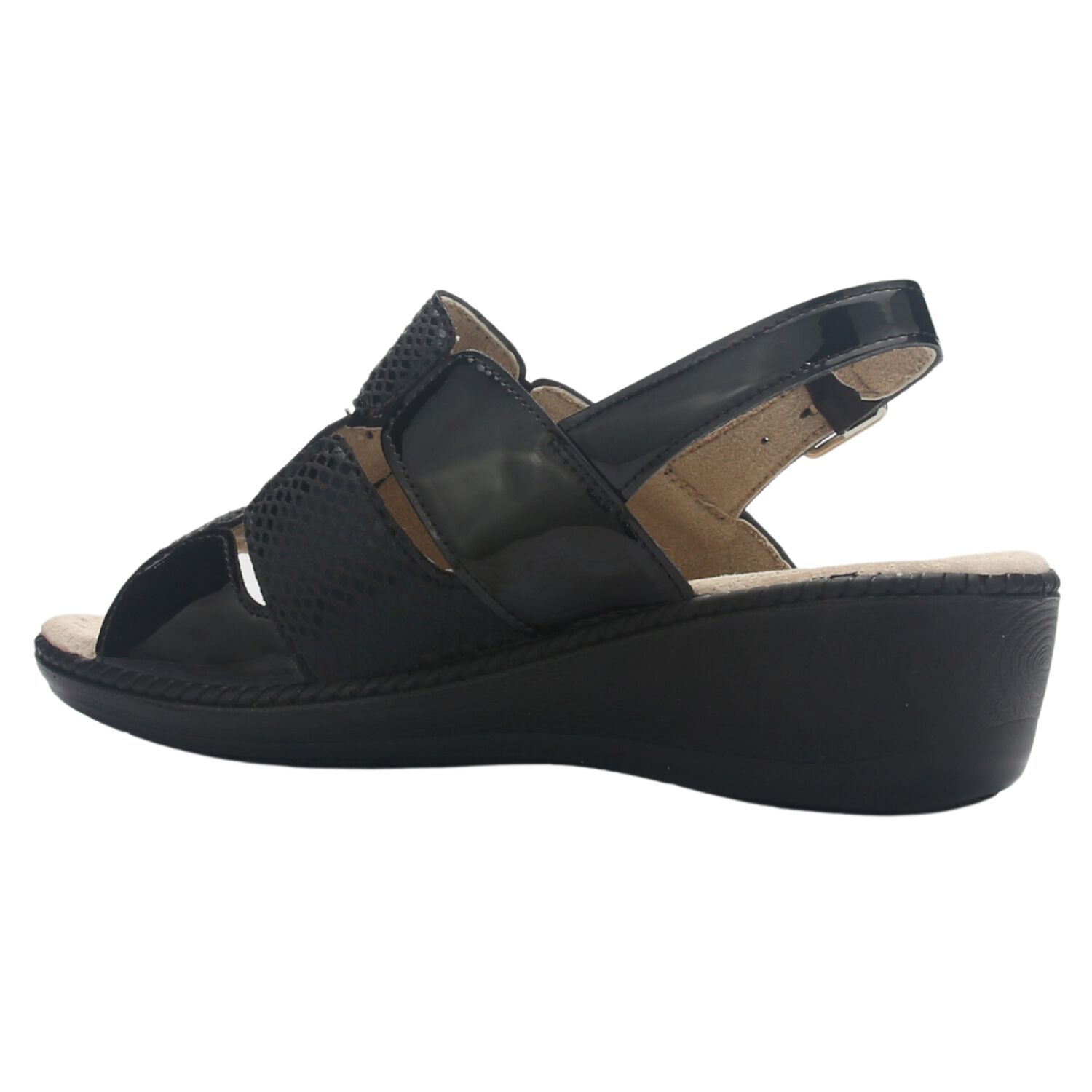 Sandalia Mujer Chalada Lupe-85 Negro Casual image number 3.0