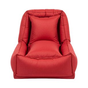 Sofa Cama Bed Lino Rojo