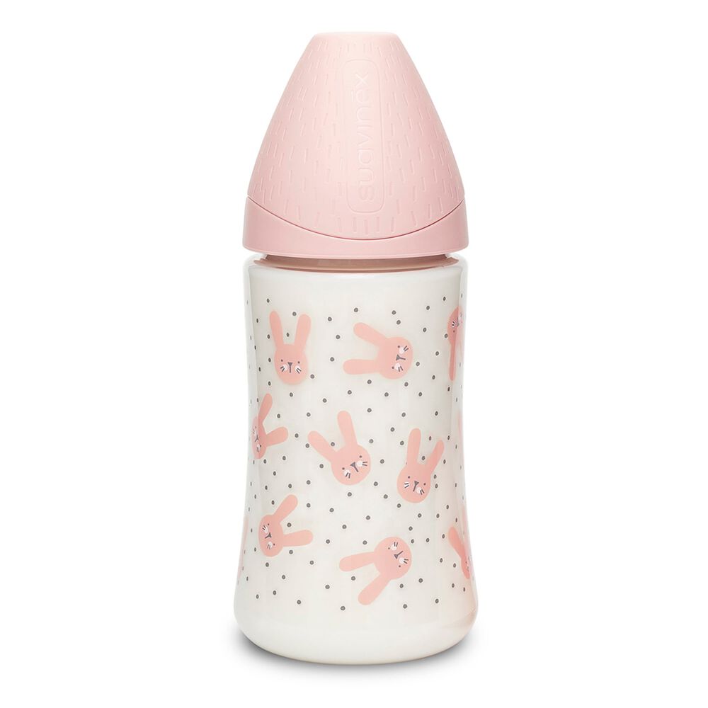 Mamadera Premium 270ml Hygge Rabbit Rosado image number 0.0