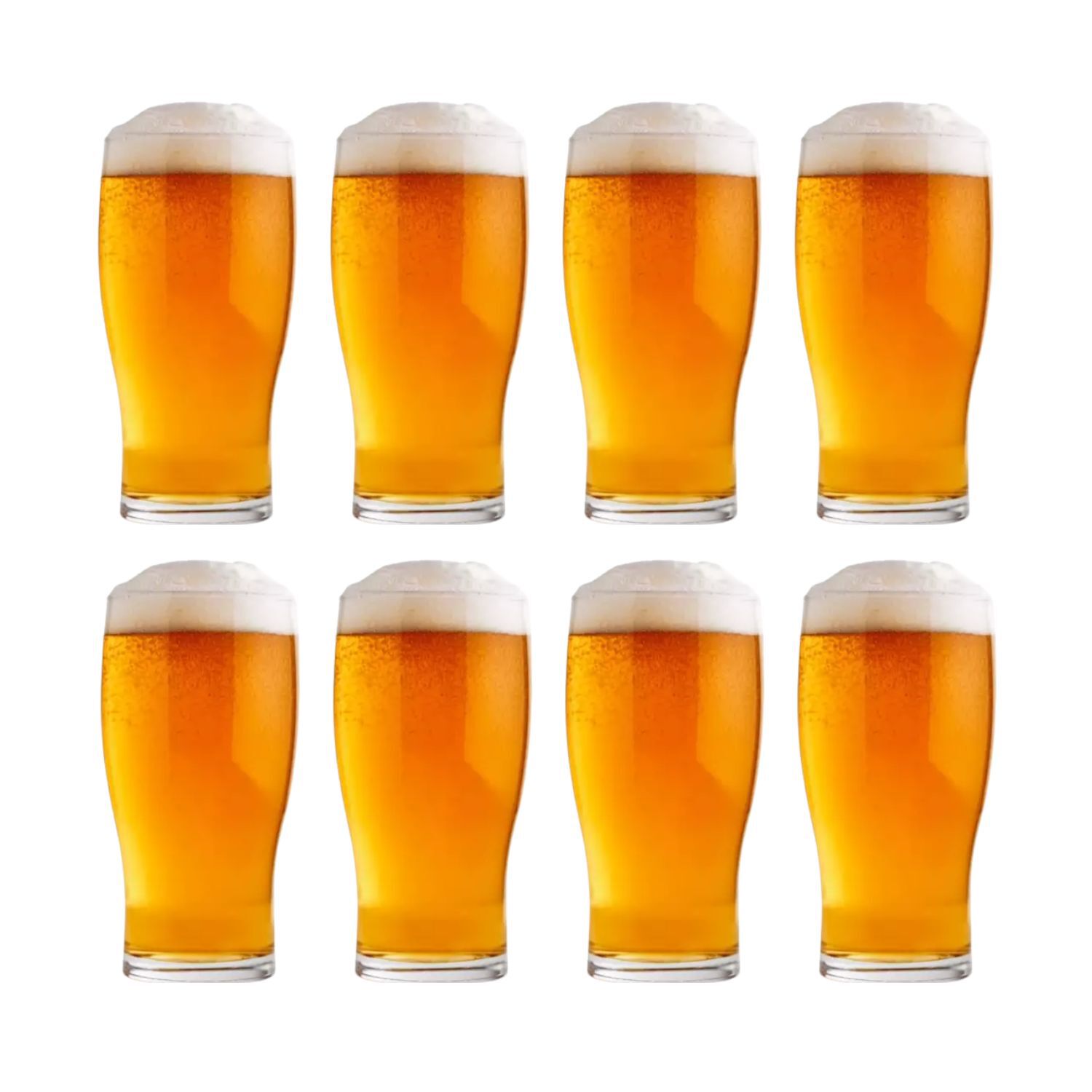 Pack 8 Vasos Cerveceros Vidrio Modelo Amberes 560ml image number 0.0
