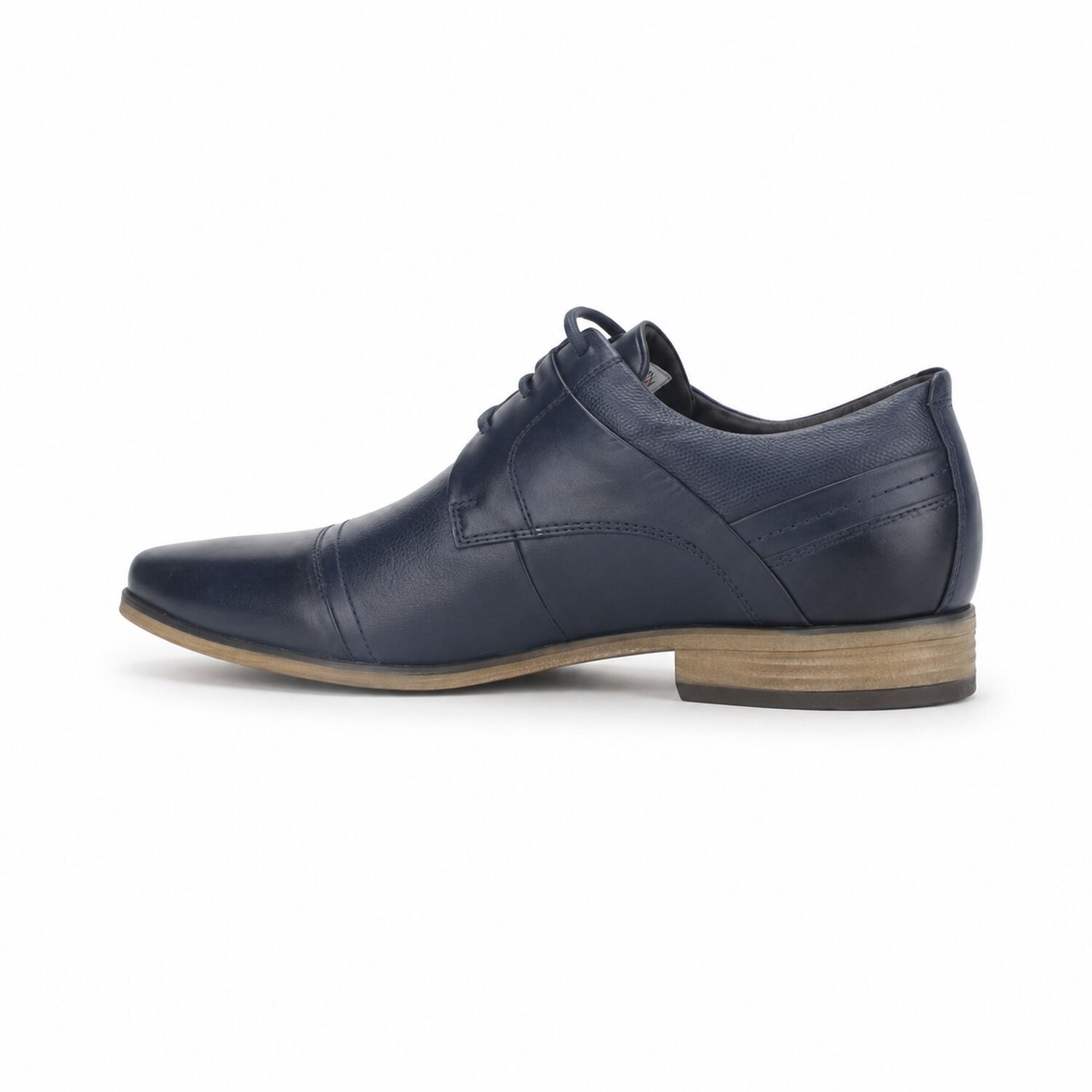 Zapato Ferracini Hombre 6065 Derby Azul Marino Casual image number 3.0