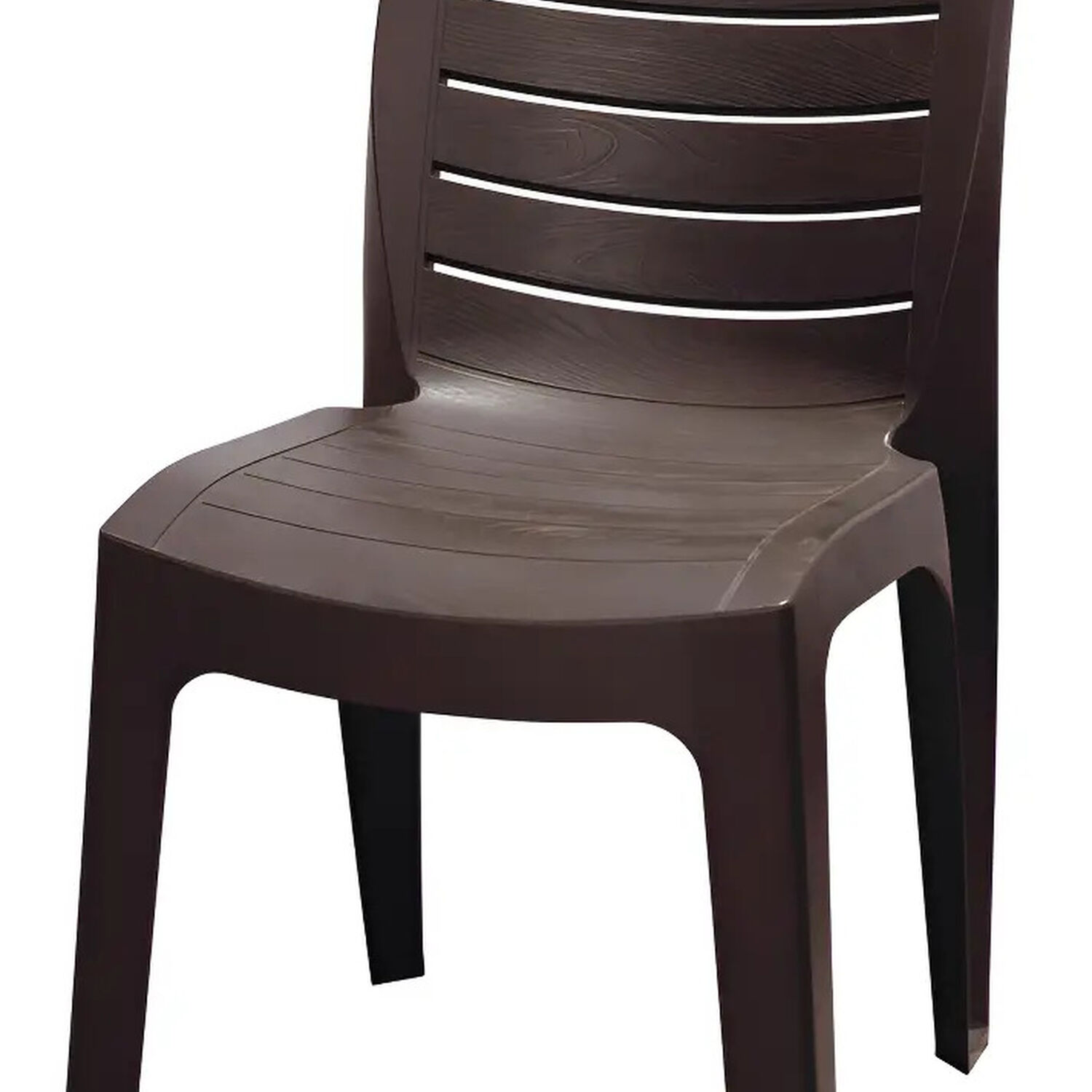 Silla Para Jardin Living Habitacion Modelo Roble Marca Reyplast image number 1.0
