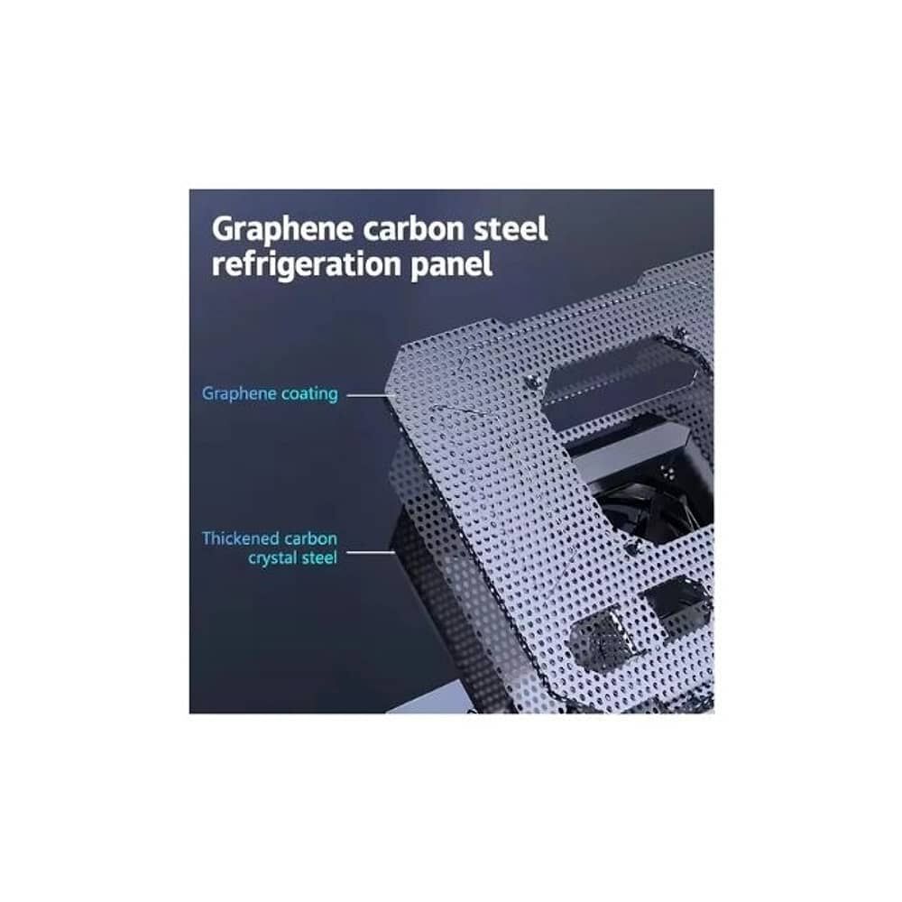 Soporte De Refrigeraci&oacute;n Para Tablet O Laptop Negro image number 3.0