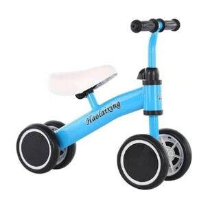 Bicicleta De Equilibrio Con 4 Ruedas, Juguete Para Caminar Para Ni&ntilde;os
