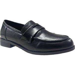 Mocasin Mujer Negro Javiera Detogni