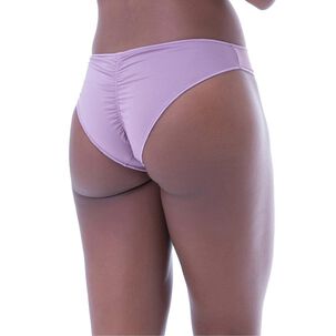 Calz&oacute;n Efecto Realce Microfibra Lila 2rios