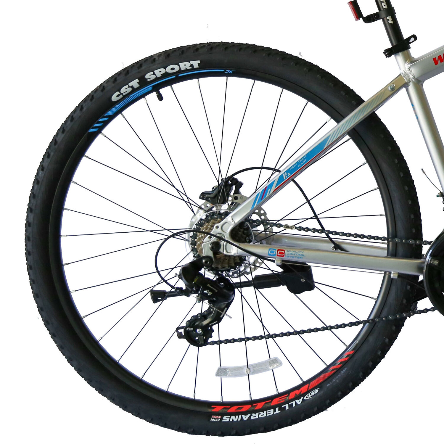 Bicicleta Totem Mtb Aro 29*19 W790 Color Plateado image number 1.0