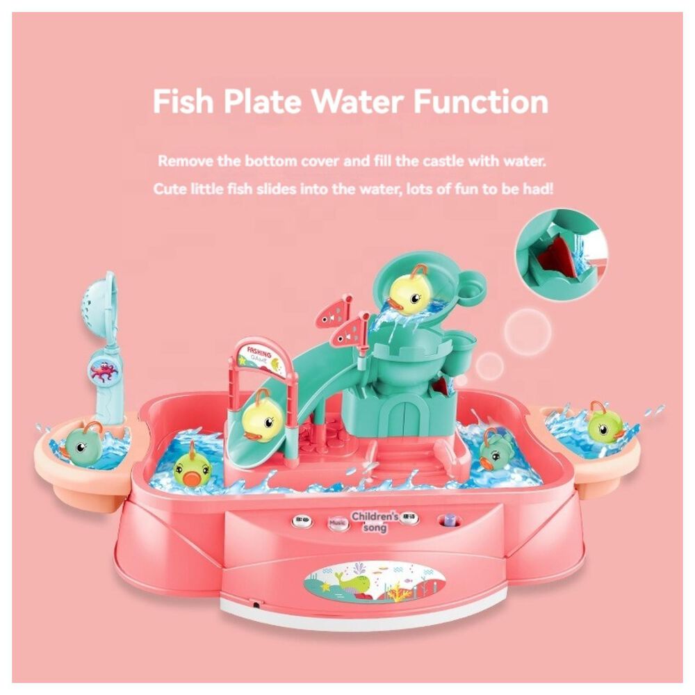 Juguete De Pesca Electronico Con Agua Y Sonidos Infantil image number 2.0