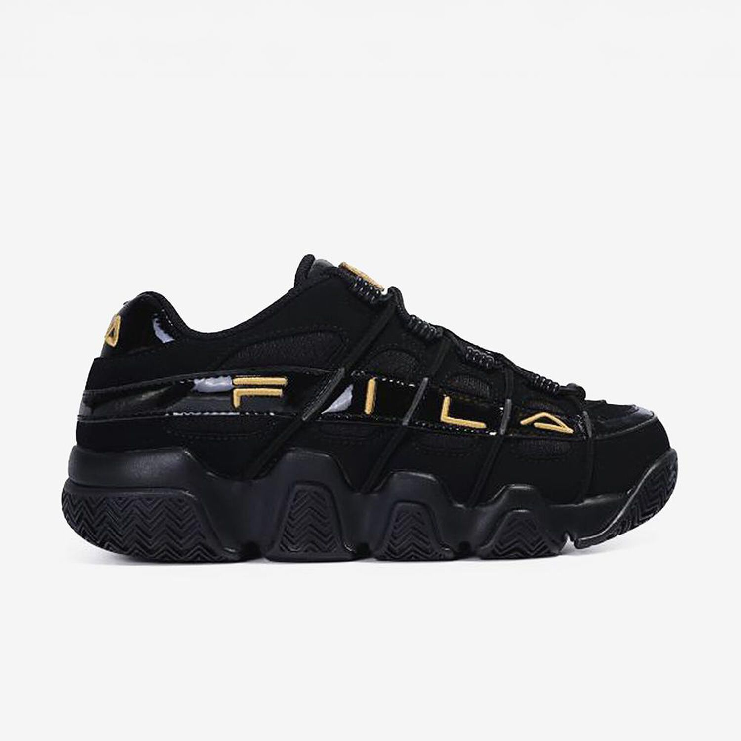 Zapatilla Urbana Fila Uproot Negro Mujer image number 0.0