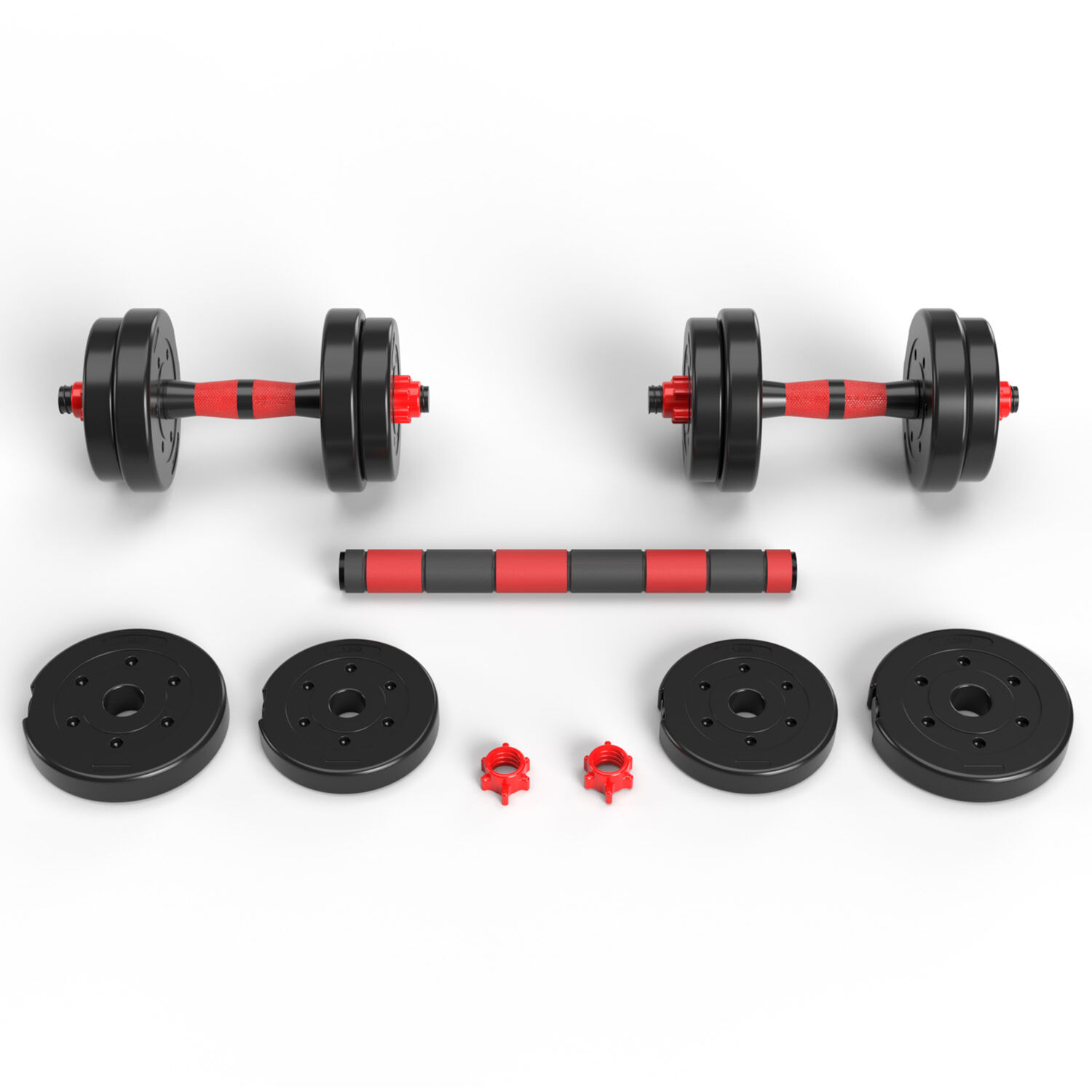 Set Mancuernas Fitmax 10 Kg Pvc image number 2.0