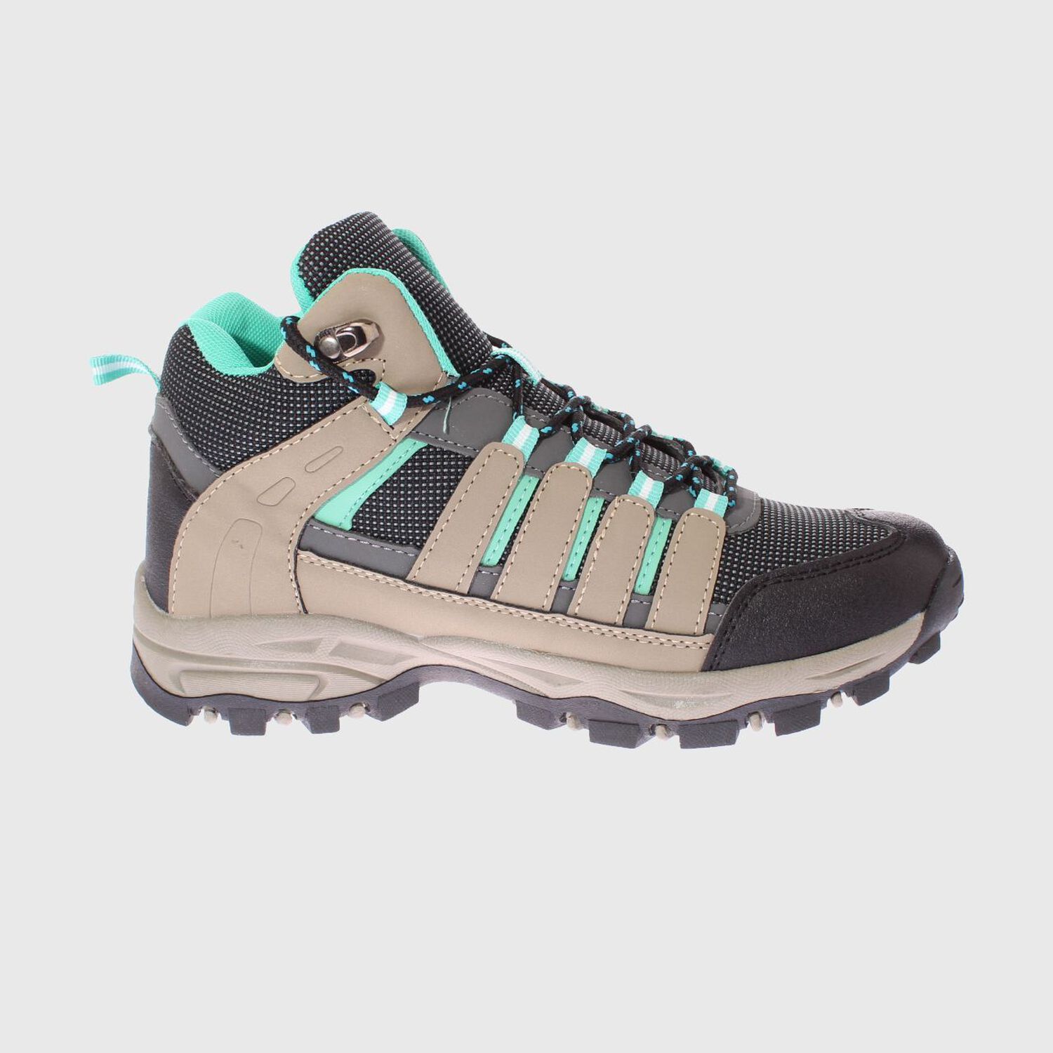 Zapatilla Outdoor Gris / Verde Agua V&iacute;a Franca Art. B0006greyaqua image number 3.0
