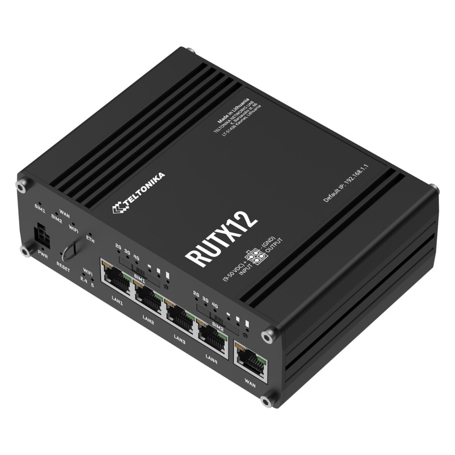 Router Celular Industrial Teltonika Rutx12 image number 0.0